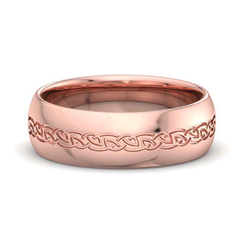Rose Gold 8mm Gealic Bond Band
