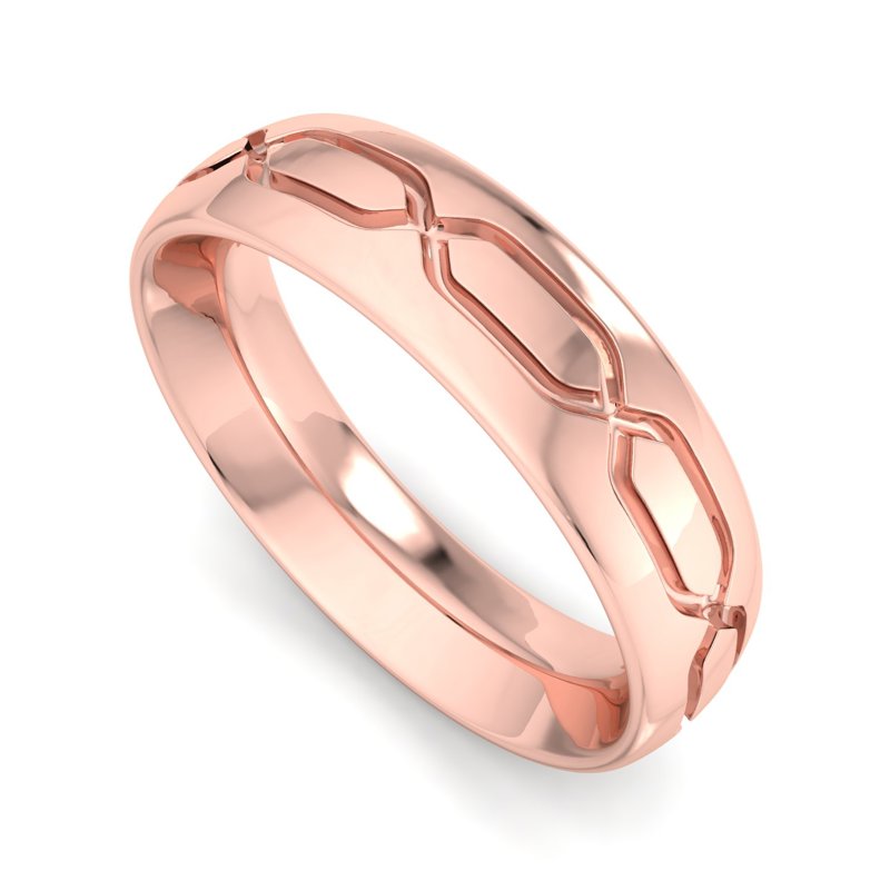 Rose Gold 6mm Linked Legacy