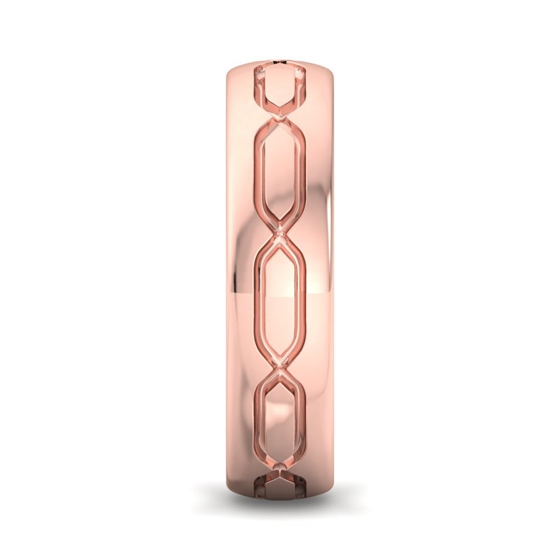 Rose Gold 6mm Linked Legacy