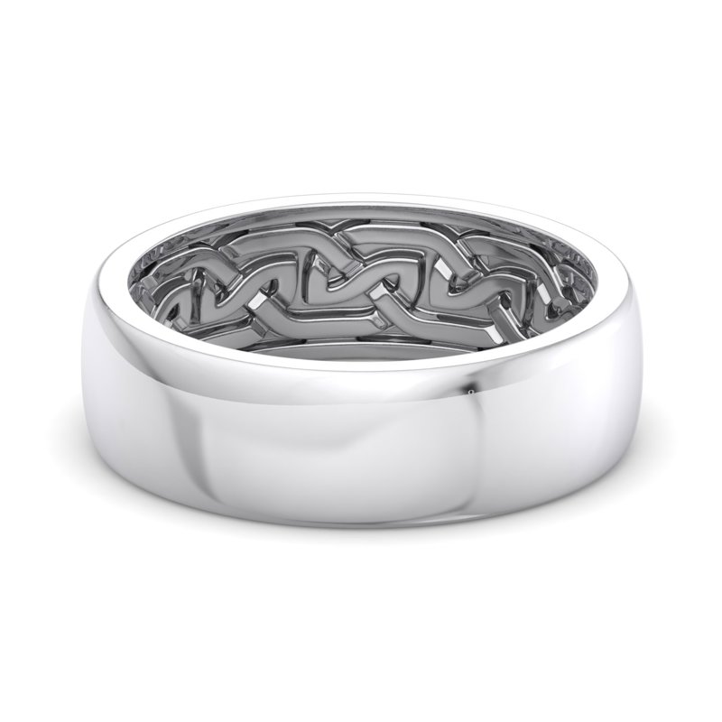 White Gold 7mm Hidden Legacy
