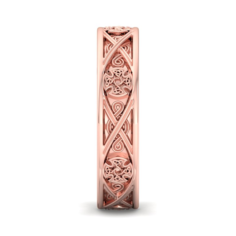 Rose Gold 6mm Celtic Valor