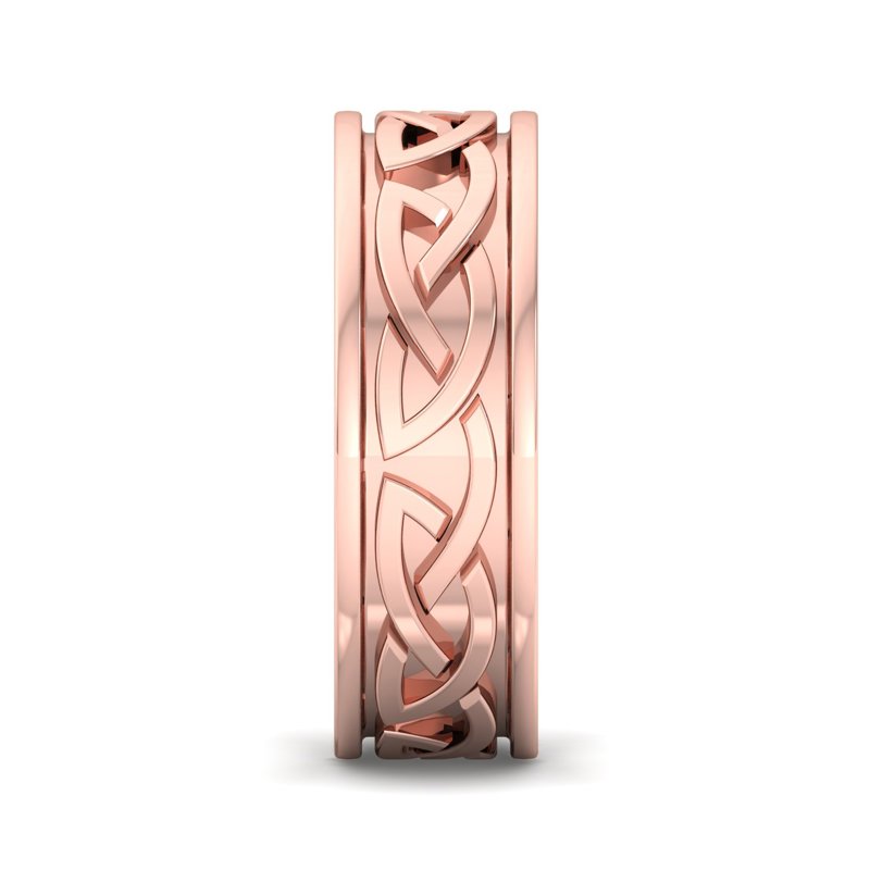 Rose Gold 7mm Knot of Eire