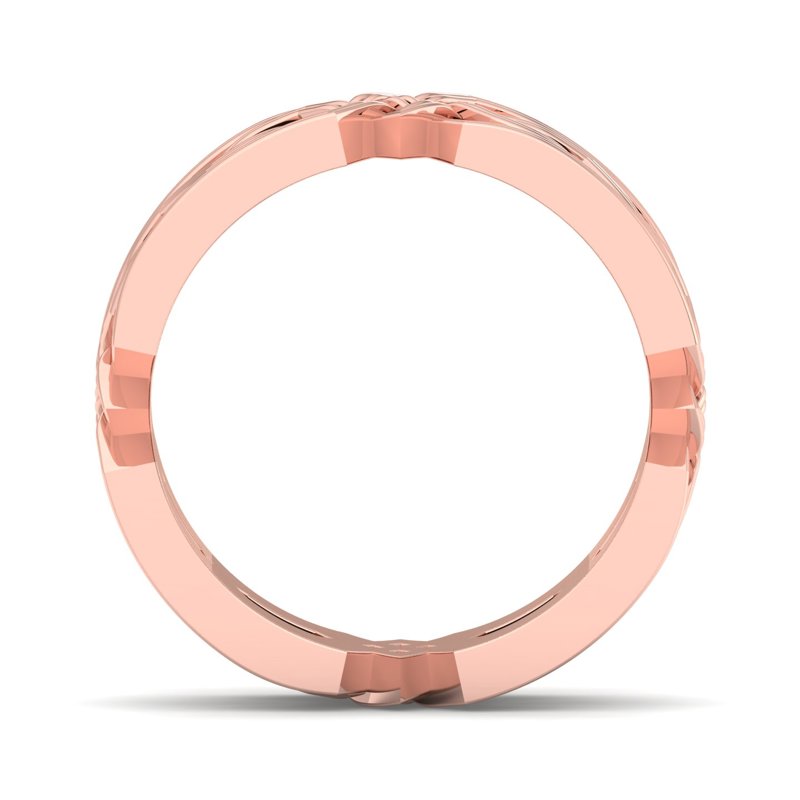 Rose Gold Highland Crest Band