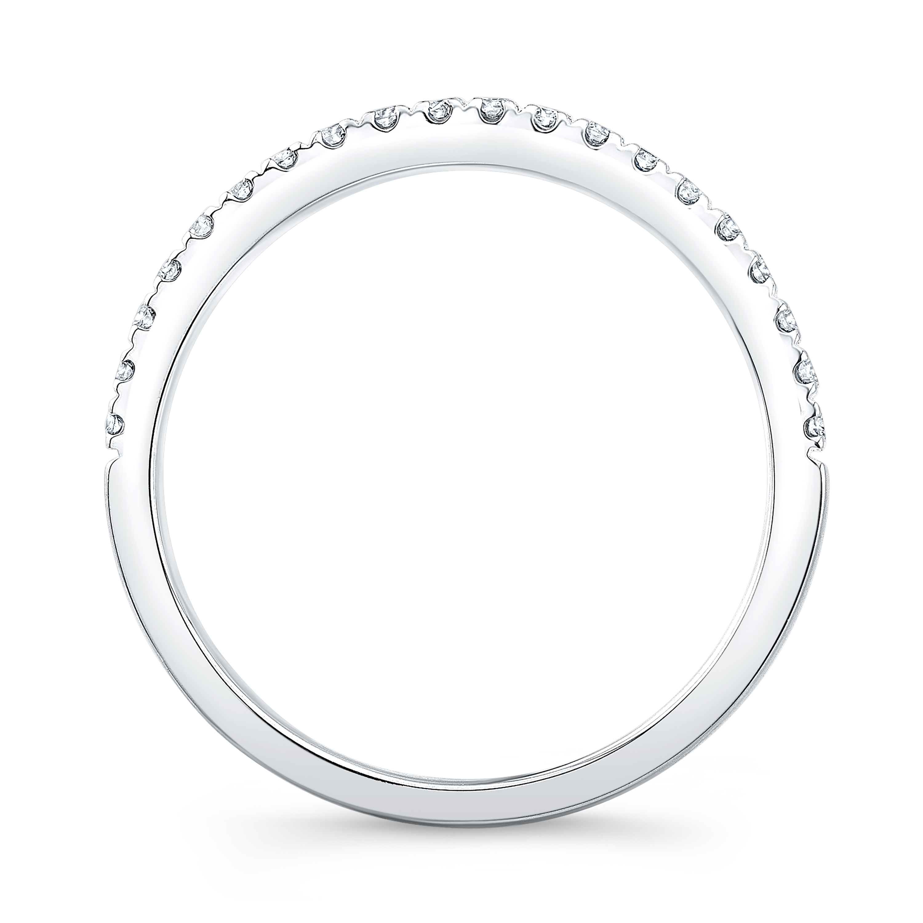 White Gold Lab Grown Diamond Wedding Ring