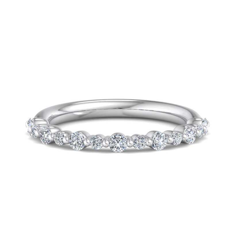 Platinum Mini Lina Ring (1/4ctw)