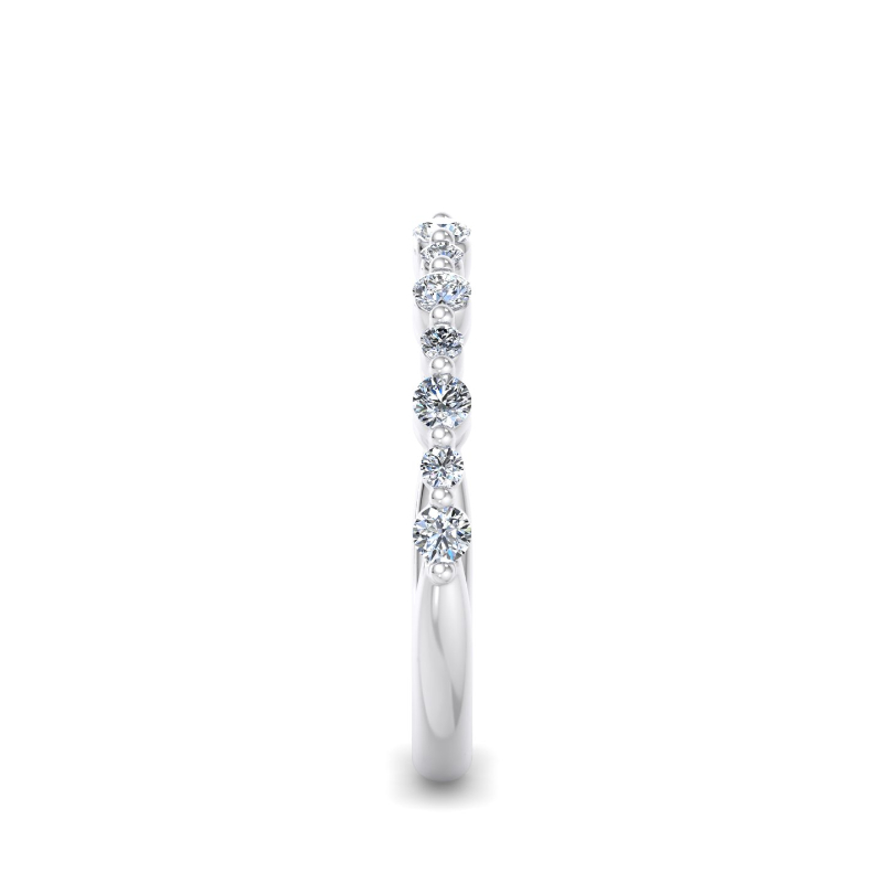 Platinum Mini Lina Ring (1/4ctw)