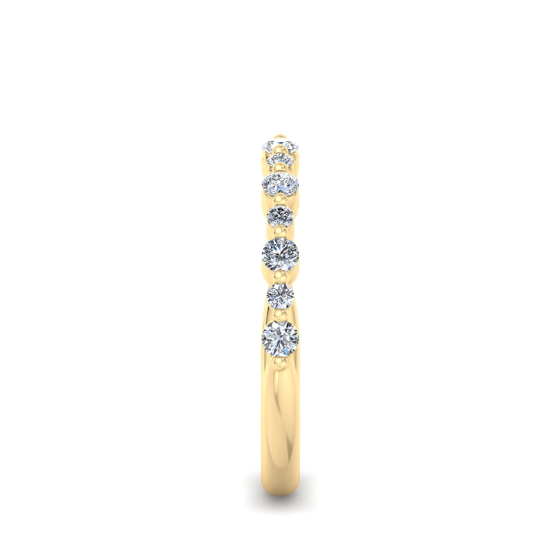Yellow Gold Mini Lina Ring (1/4ctw)