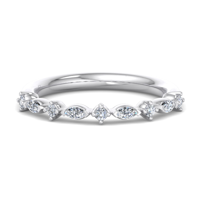 Platinum Mini Verona Ring (1/4ctw)