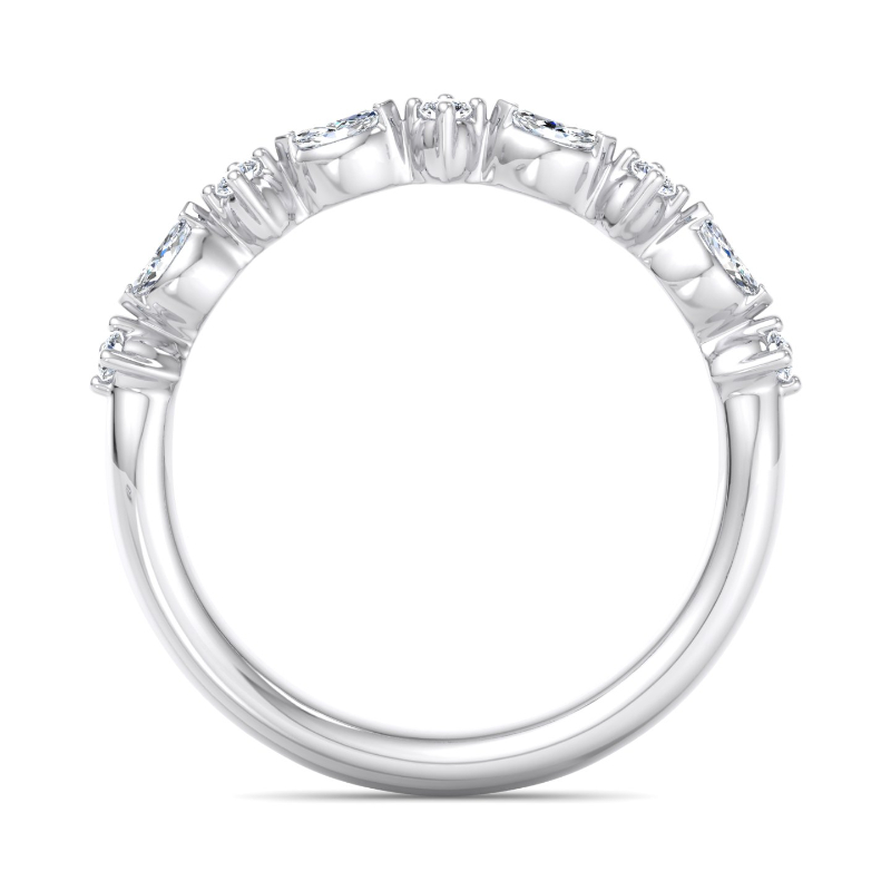Platinum Mini Verona Ring (1/4ctw)
