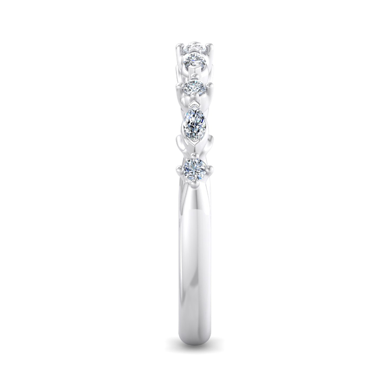 Platinum Mini Verona Ring (1/4ctw)