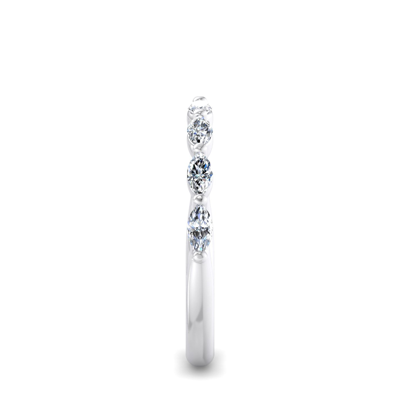 Platinum Mini Eliana Marquise Ring (1/4ctw)
