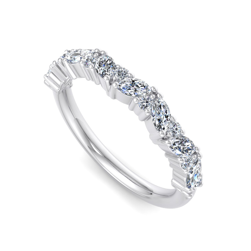 Platinum Adele Marquise (5/8ctw)