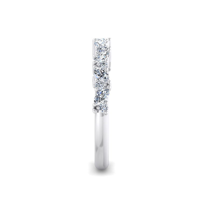 Platinum Adele Marquise (5/8ctw)