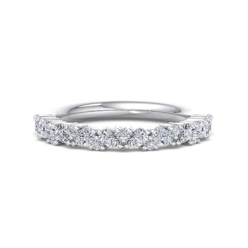 Platinum Adele Pear (5/8ctw)