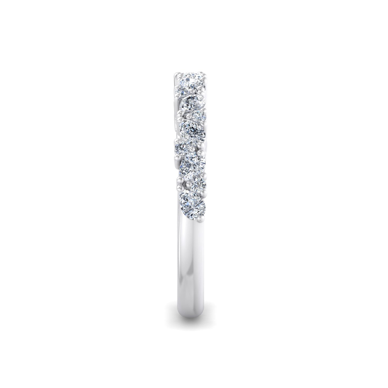 Platinum Adele Pear (5/8ctw)
