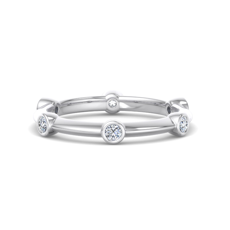 Platinum Leoni Ring (1/5ctw)