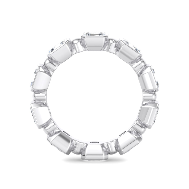 Platinum Matilda Eternity Baguette Ring (1ctw)