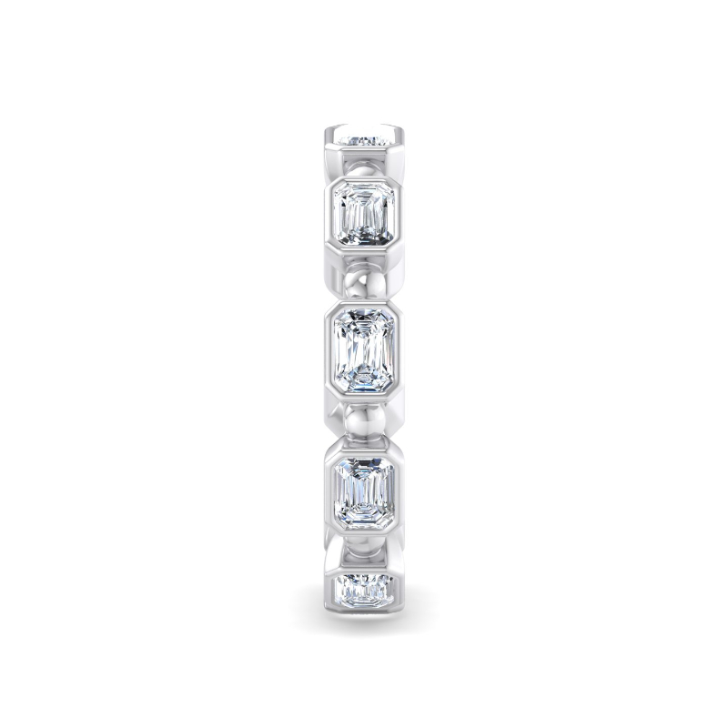 Platinum Matilda Eternity Baguette Ring (1ctw)