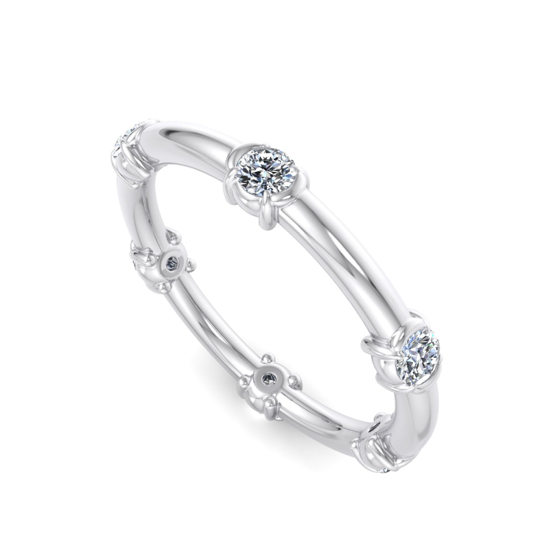 Platinum Jade Eternity (3/8ctw)