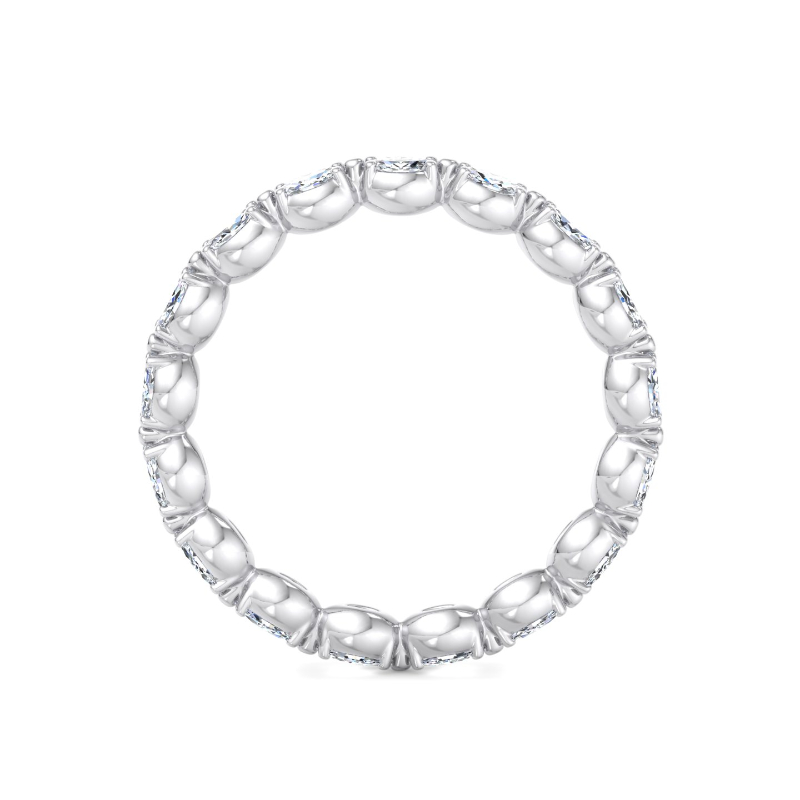 Platinum Elise Marquise Eternity (5/8ctw)