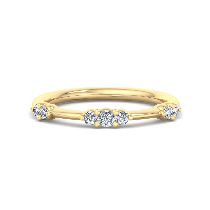 Yellow Gold Delfina (1/5ctw)