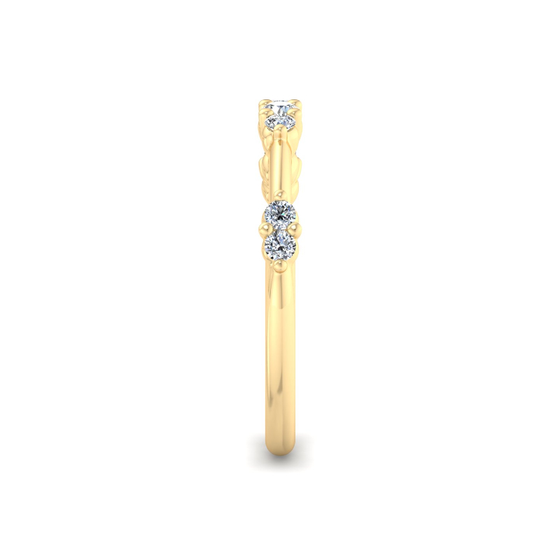 Yellow Gold Delfina (1/5ctw)