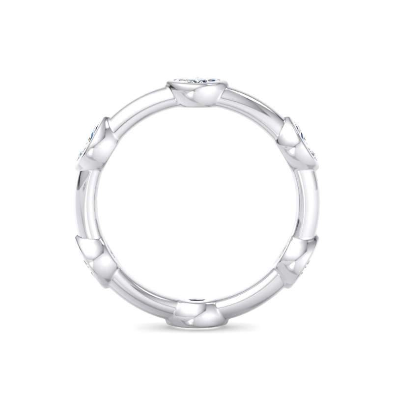 Platinum Leoni Marquise Eternity (1/3ctw)