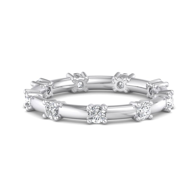 Platinum Celine Band (1/2ctw)