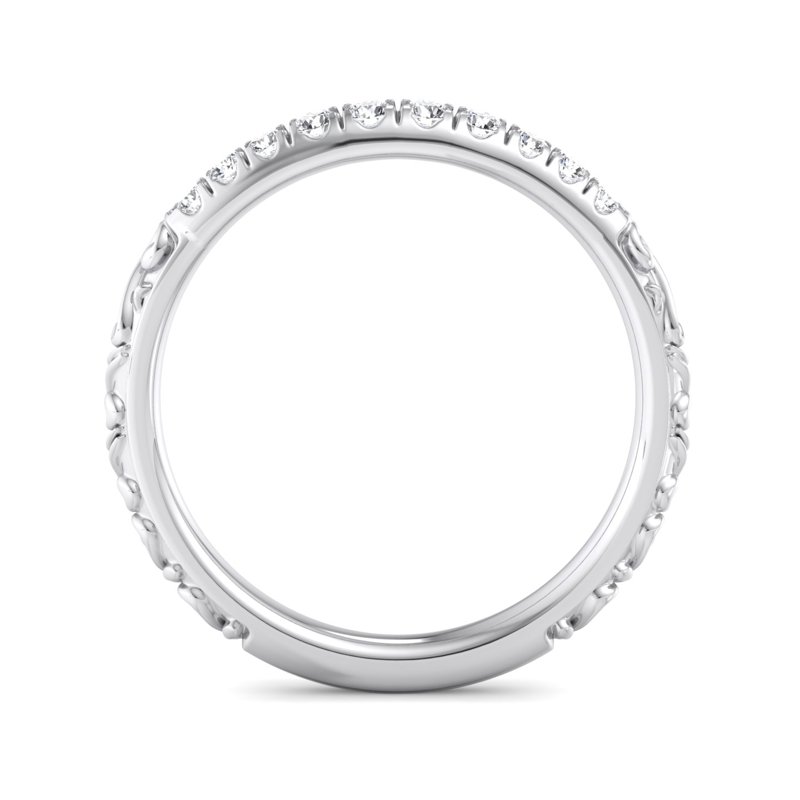 Platinum Paisley Band (1/5ctw)