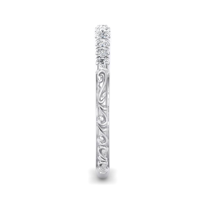 Platinum Paisley Band (1/5ctw)