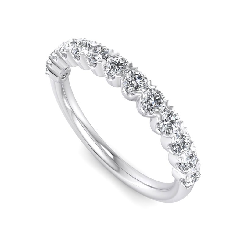 Platinum Valentina Band (3/8ctw)