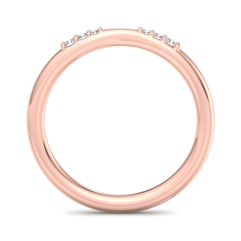 Rose Gold Silvan Lab Grown Diamond Band
