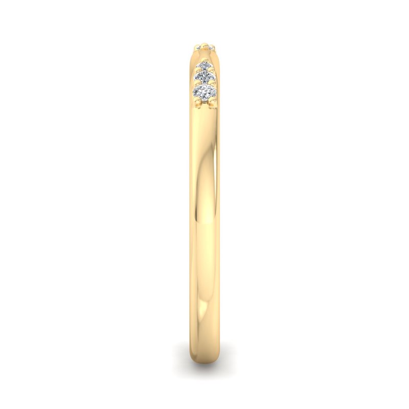 Yellow Gold Silvan Lab Grown Diamond Band
