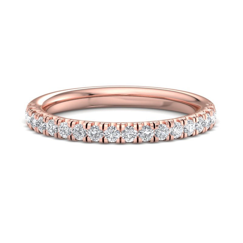 Rose Gold Half-Way Comfort Fit 