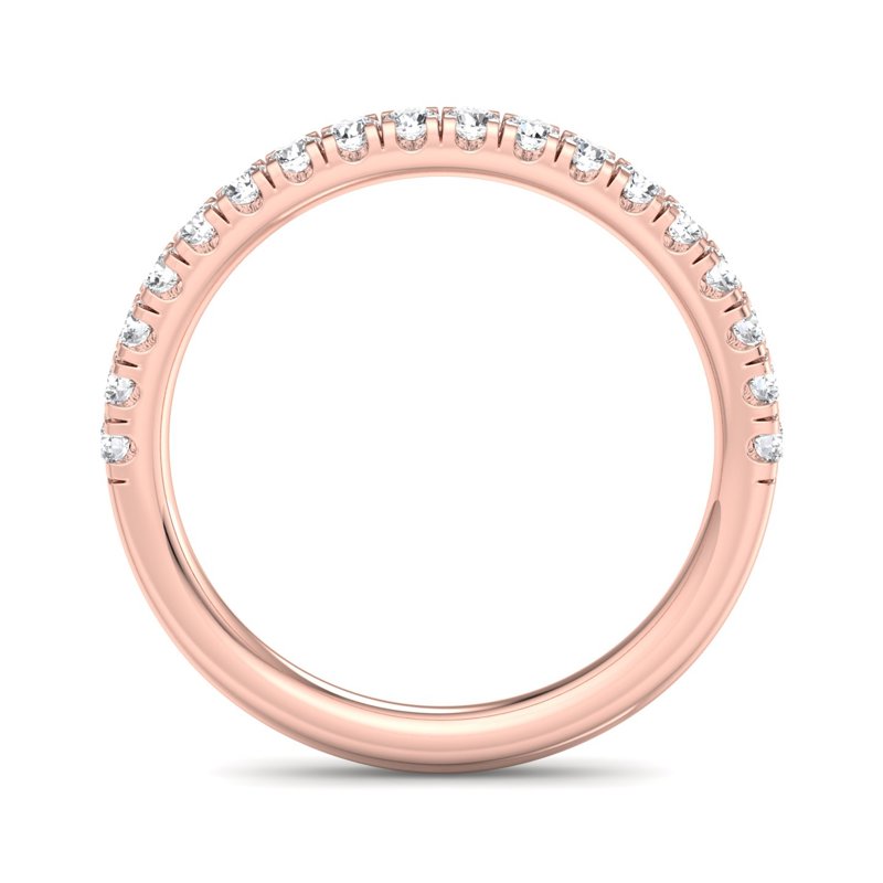 Rose Gold Half-Way Comfort Fit 