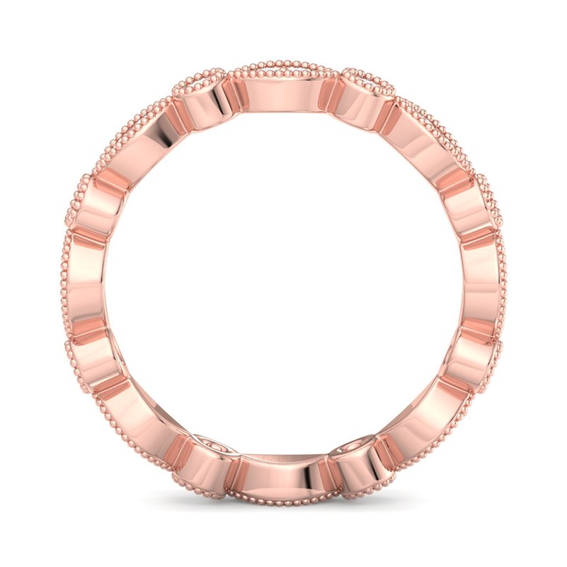 Rose Gold Cressida Lab Grown Diamond Eternity Band (1/3ctw)