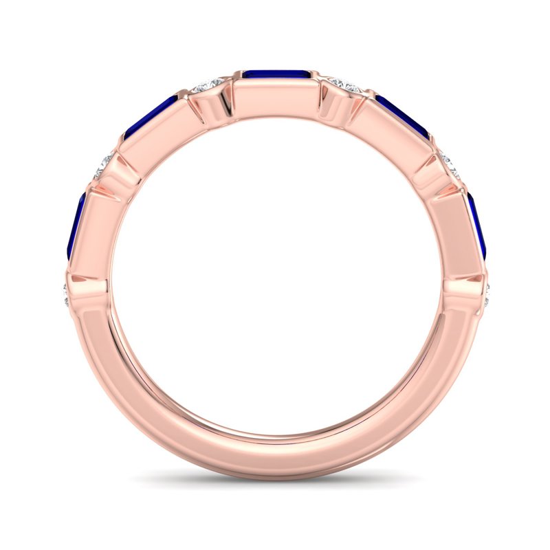 Rose Gold Gianna Sapphire & Diamond