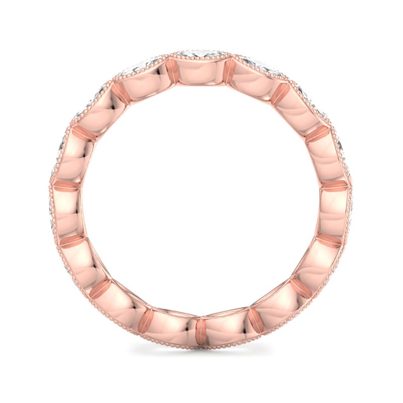 Rose Gold Camille Lab Grown Diamond Eternity Band (3/4ctw)