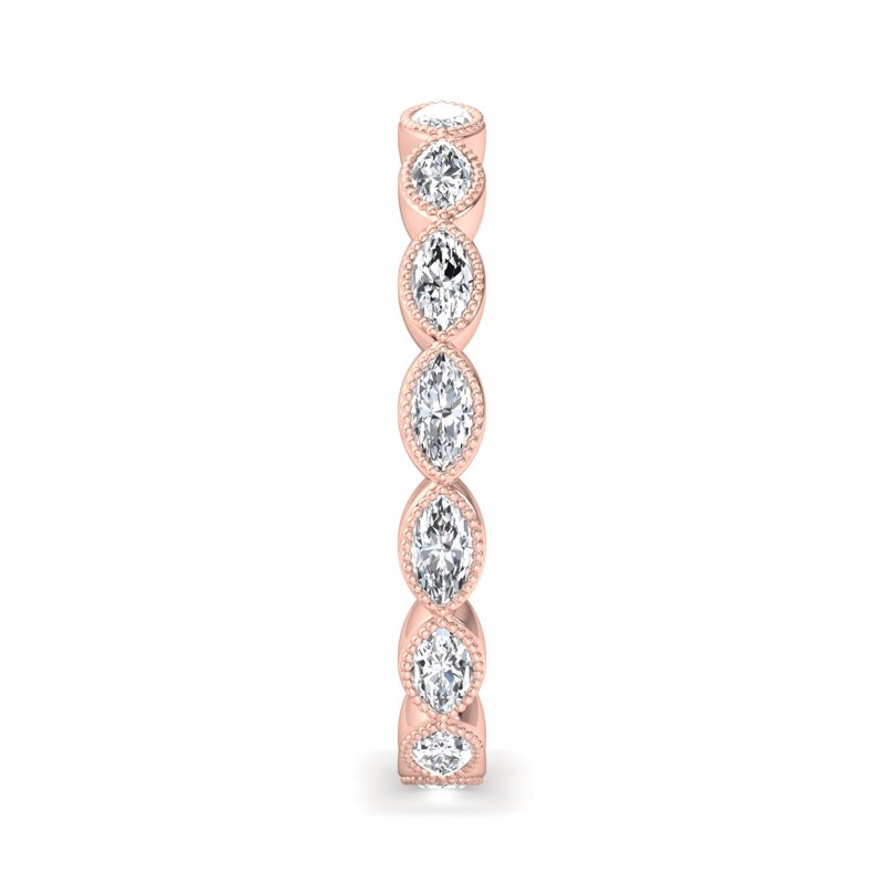 Rose Gold Camille Lab Grown Diamond Eternity Band (3/4ctw)