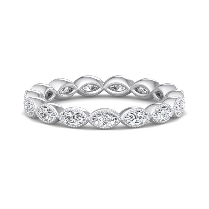 White Gold Camille Lab Grown Diamond Eternity Band (3/4ctw)