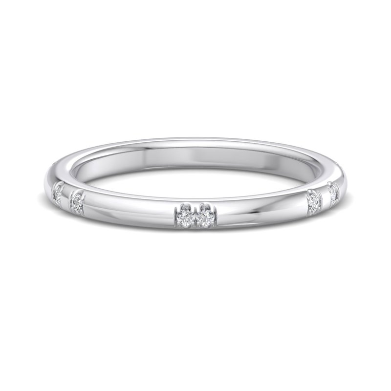 White Gold Azari Lab Grown Diamond Band
