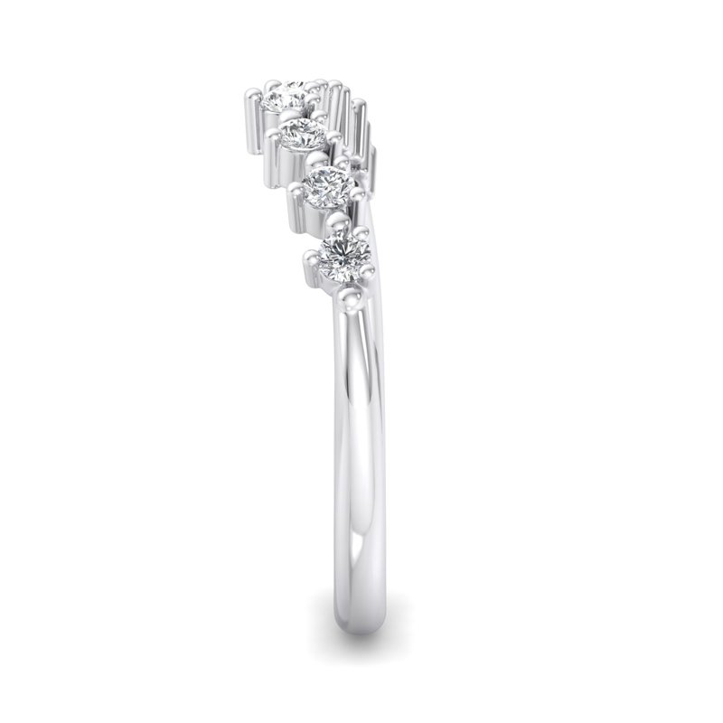 White Gold Maisie Lab Grown Diamond Band (1/4ctw)