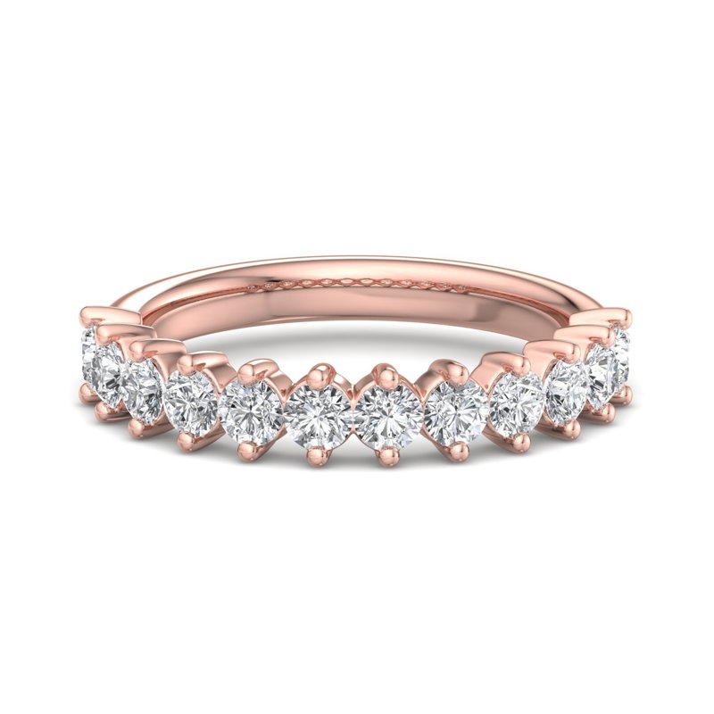 Rose Gold Maria Lab Grown Diamond Band (3/4ctw)