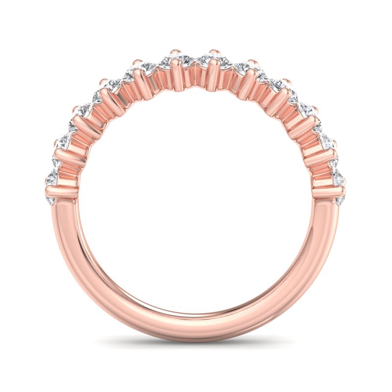 Rose Gold Maria Lab Grown Diamond Band (3/4ctw)