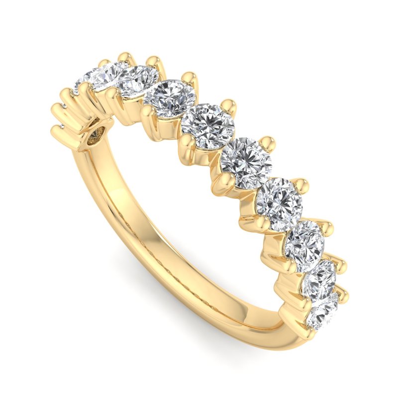 Yellow Gold Maria Lab Grown Diamond Band (3/4ctw)