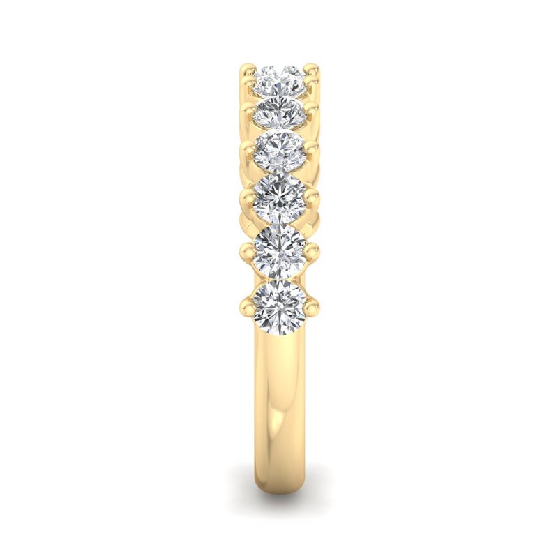 Yellow Gold Maria Lab Grown Diamond Band (3/4ctw)