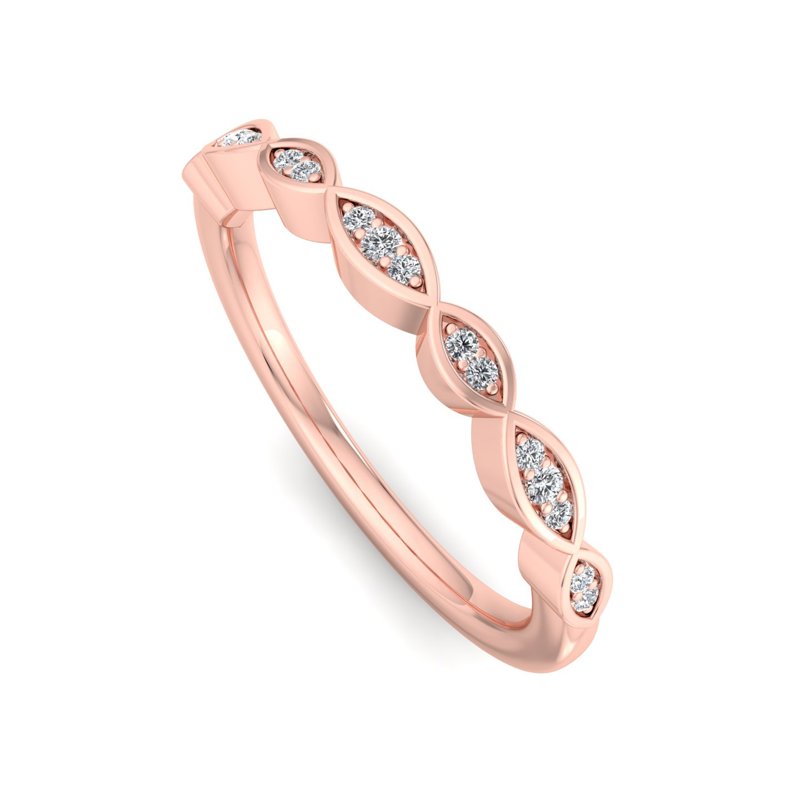 Rose Gold Galilea Band