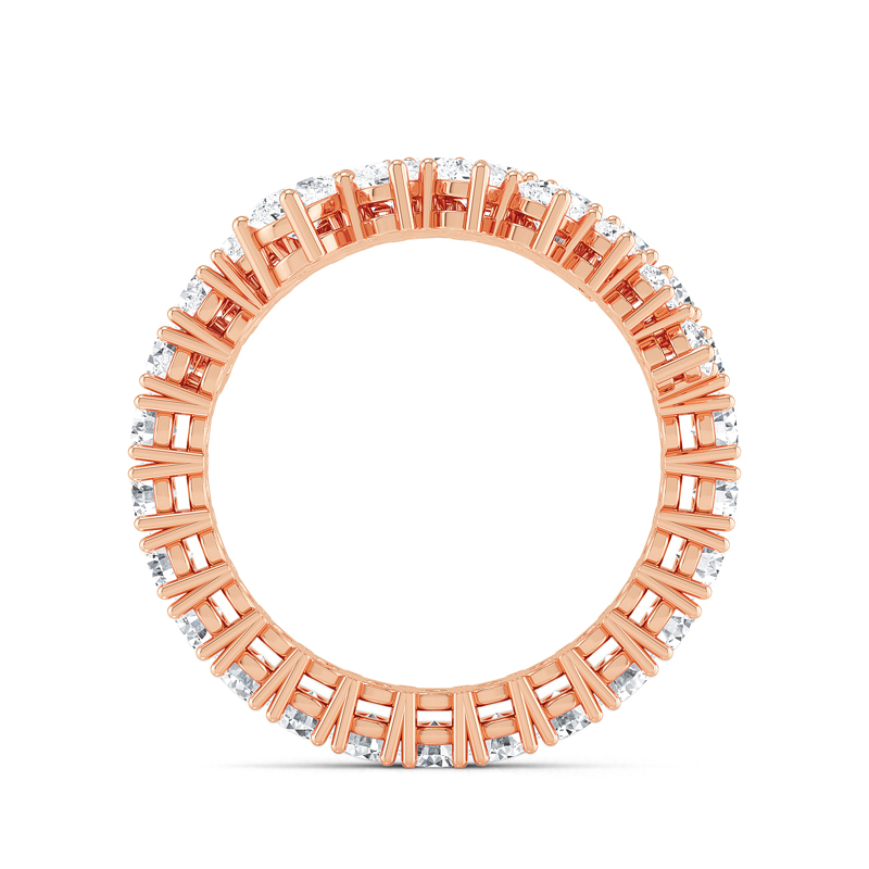 Rose Gold Olympia Pear Lab Grown Diamond Eternity (2 3/4ctw)
