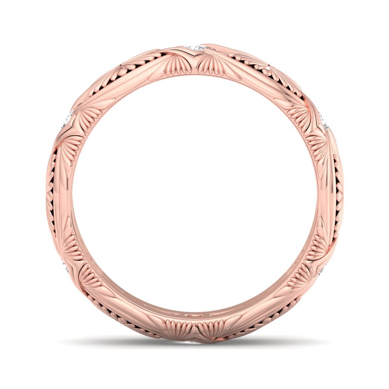 Rose Gold Golden Thistle Diamond