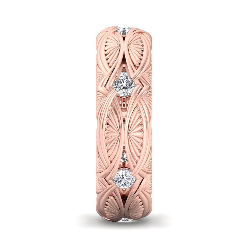 Rose Gold Golden Thistle Diamond